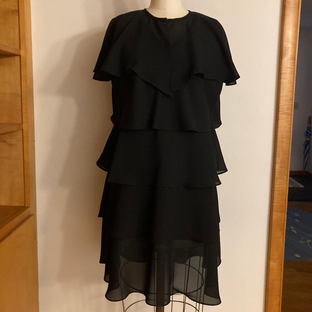 Sharade of California Ruffled Dress Cocktail Party